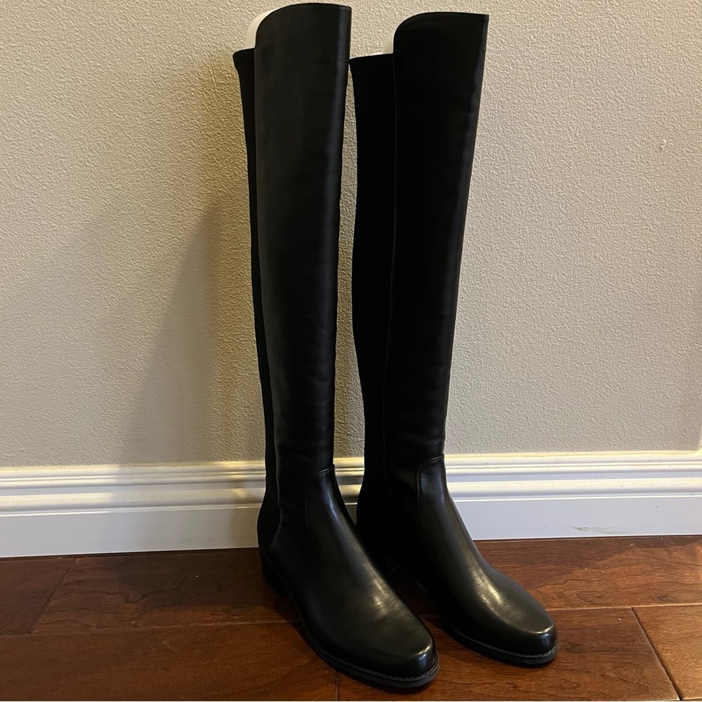 NEW Stuart Weitzman Reserve Black Over-the-Knee Boots
